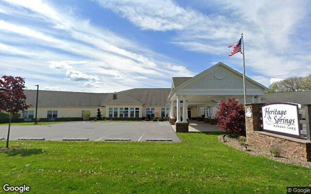 Exterior of Heritage Springs Memory Care