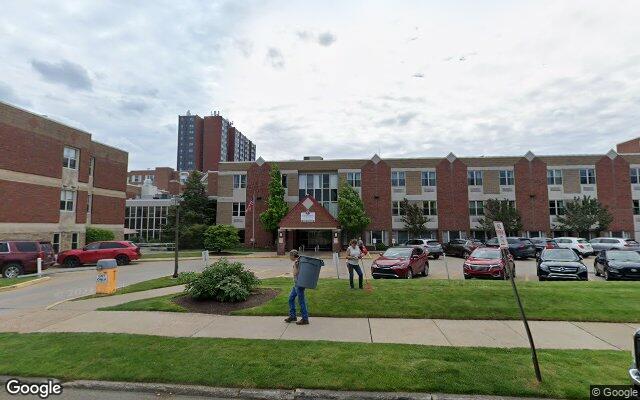 Exterior of Sarah Reed Senior Living