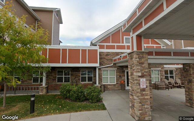 Exterior of Crest View Senior Community at