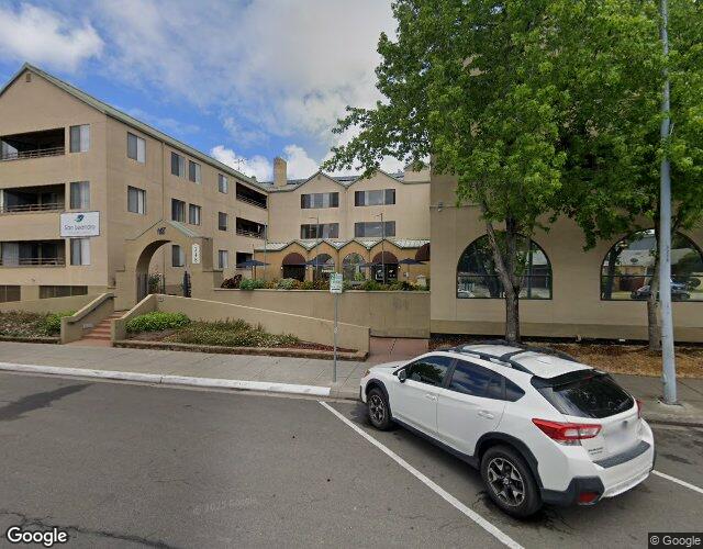 Exterior view of San Leandro Senior Living
