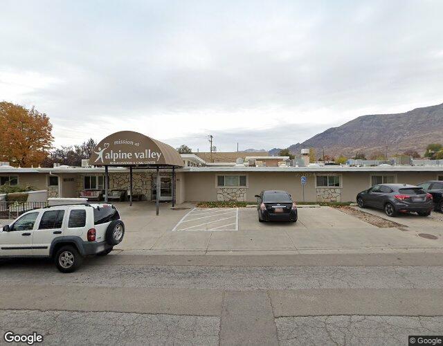 Exterior of Mission at Alpine Rehabilitation Center