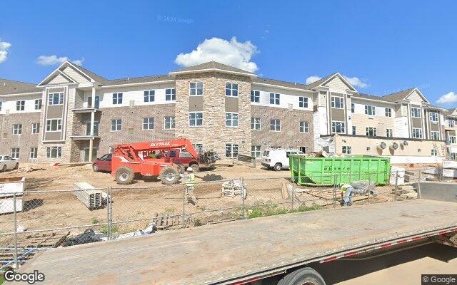 Exterior of Prairie Bluffs Senior Living